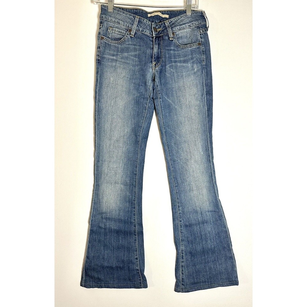 VINCE - Womens Jeans Flare Eclipse Medium Wash - Size 25 - Pre Owned